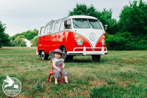 vw bus family photography