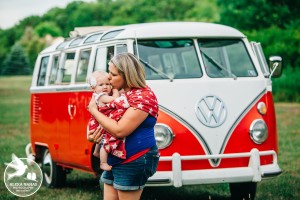 vw bus family photography philly