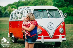 vw bus family photography philladelphia