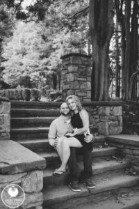 romantic philly engagement photos
