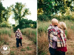 philly fall engagement photos