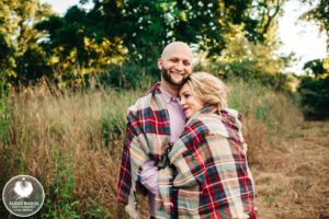best philly fall engagement photos
