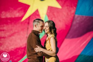 hot air balloon engagement