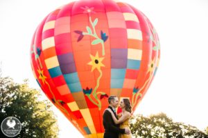 hot air balloon engagement inspiration