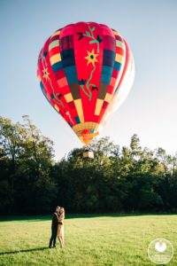 hot air balloon proposal philly