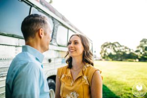 vintage engagement photography