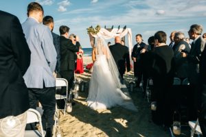 spring lake beach wedding