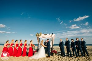 best spring lake beach wedding photography