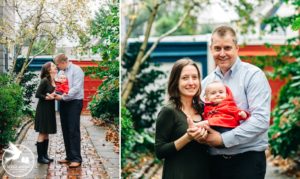 rainy day family photos