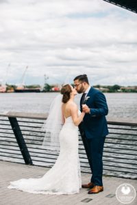 race street pier wedding