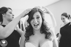 bride getting ready