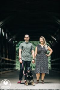 wissahickon engagement photos