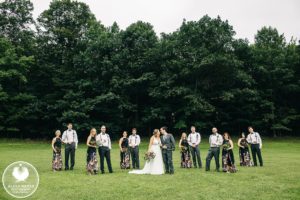 wedding party photo inspo