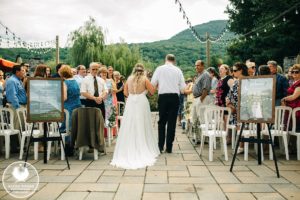 poconos wedding ceremony photos
