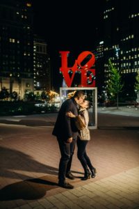 love park proposal photographer