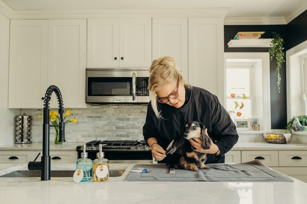 Rittenhouse Square Lifestyle pet photography at a luxurious Philadelphia home