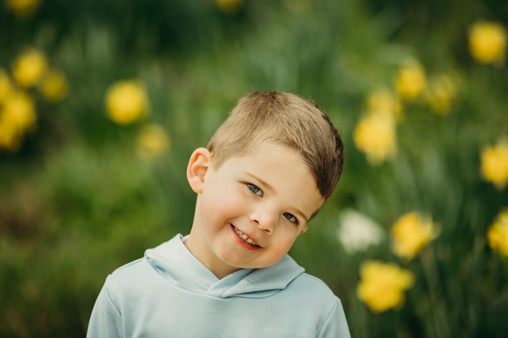 Spring family photoshoot in Center City Philadelphia. 